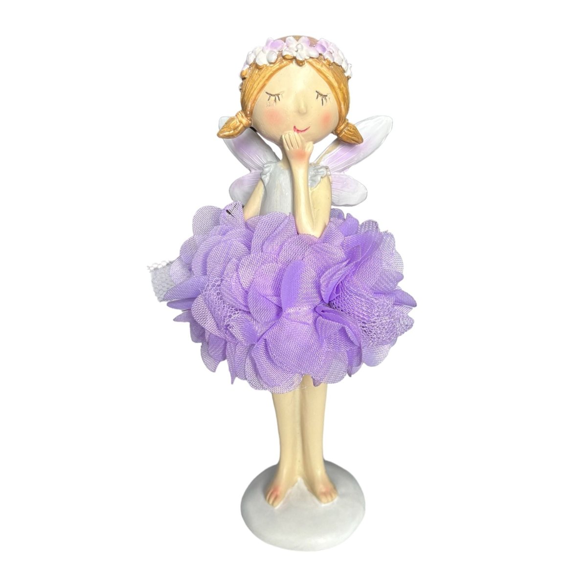 Gartenelfen aus Poly in 2 verschiedenen Ausführungen. Einmal mit der Hand am Mund, oder mit den Händen nach vorn.
Maße: H 17 cm
Material: Poly
Farbe: weiß, lila
Lieferumfang: Gartenelfe in der ausgesuchten Variante