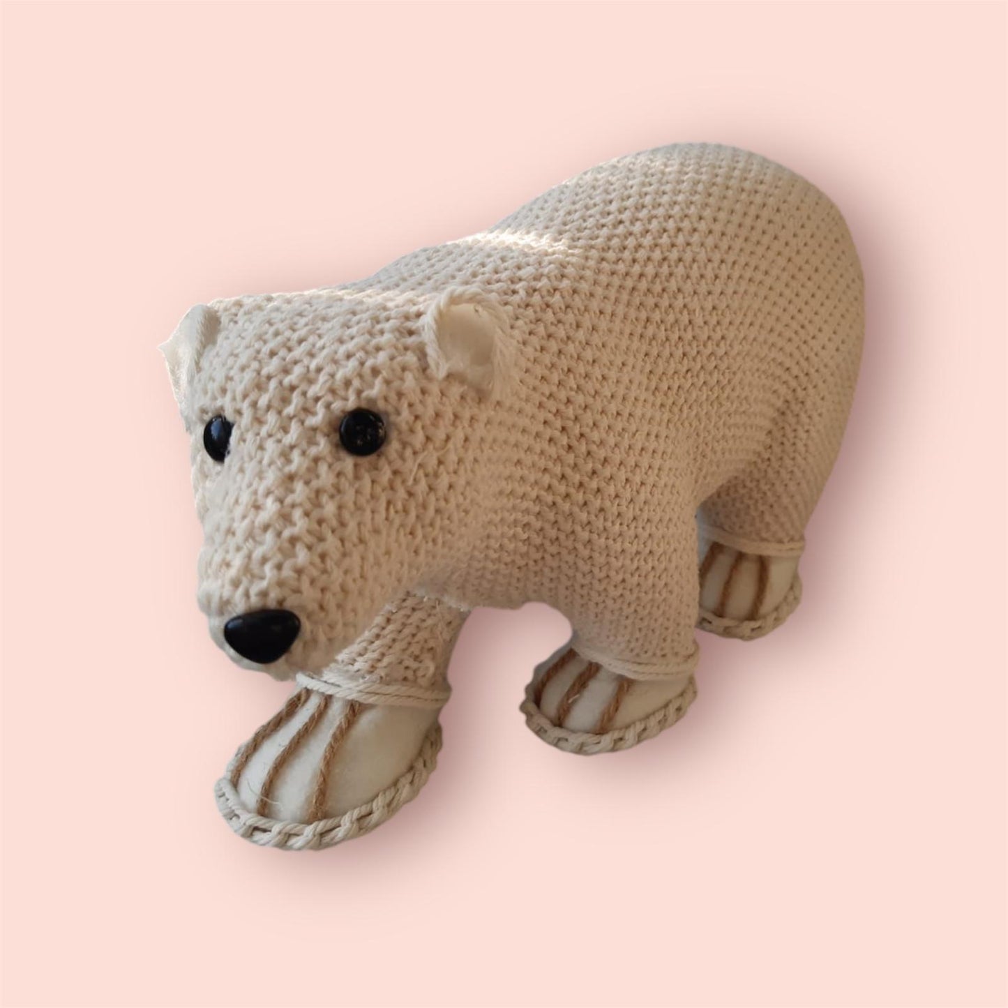 Großer Eisbär ca 40 x 20 cm