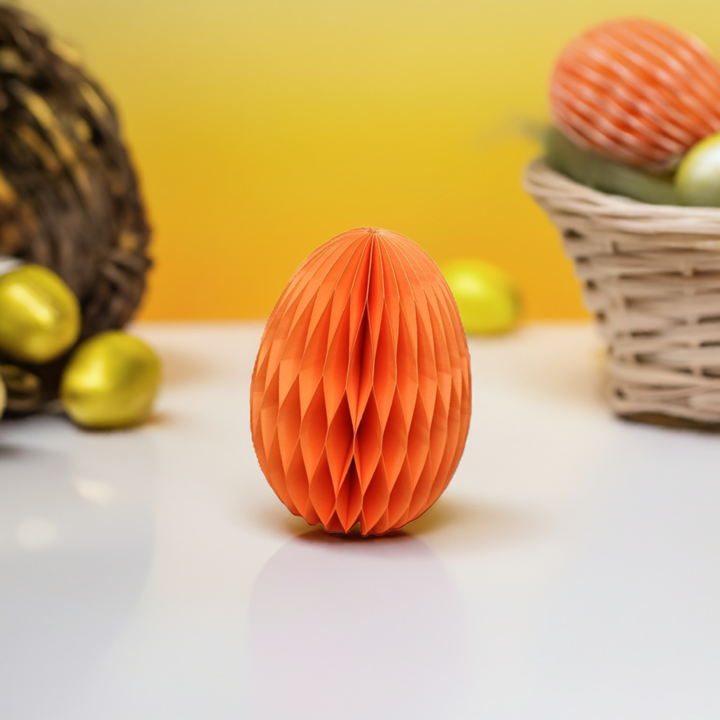 Osterei - Honeycomb - H 15 cm - in 3 Farben