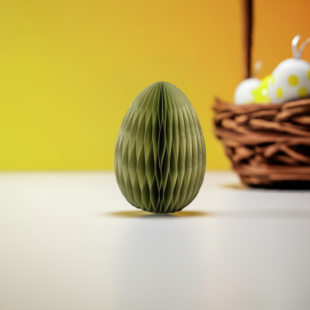 Osterei - Honeycomb - H 15 cm - in 3 Farben