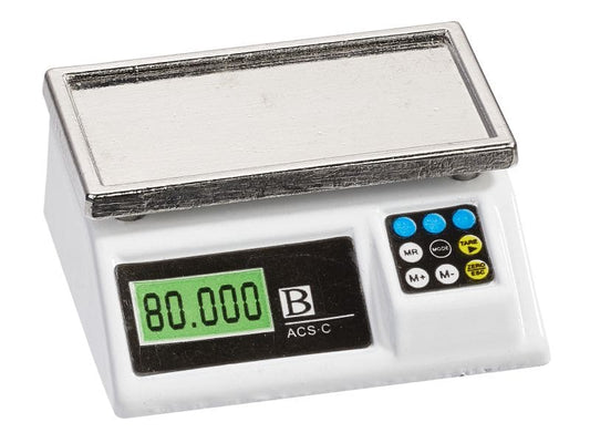 Waage als Zubehör Wichteltür für die Backstube in der Wichtelbäckerei