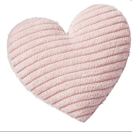 Herz aus Stoff in rosa als Wichteltür Zubehör - Es ist aber auch als Liebesbeweis zum verschenken wunderbar geeignet.