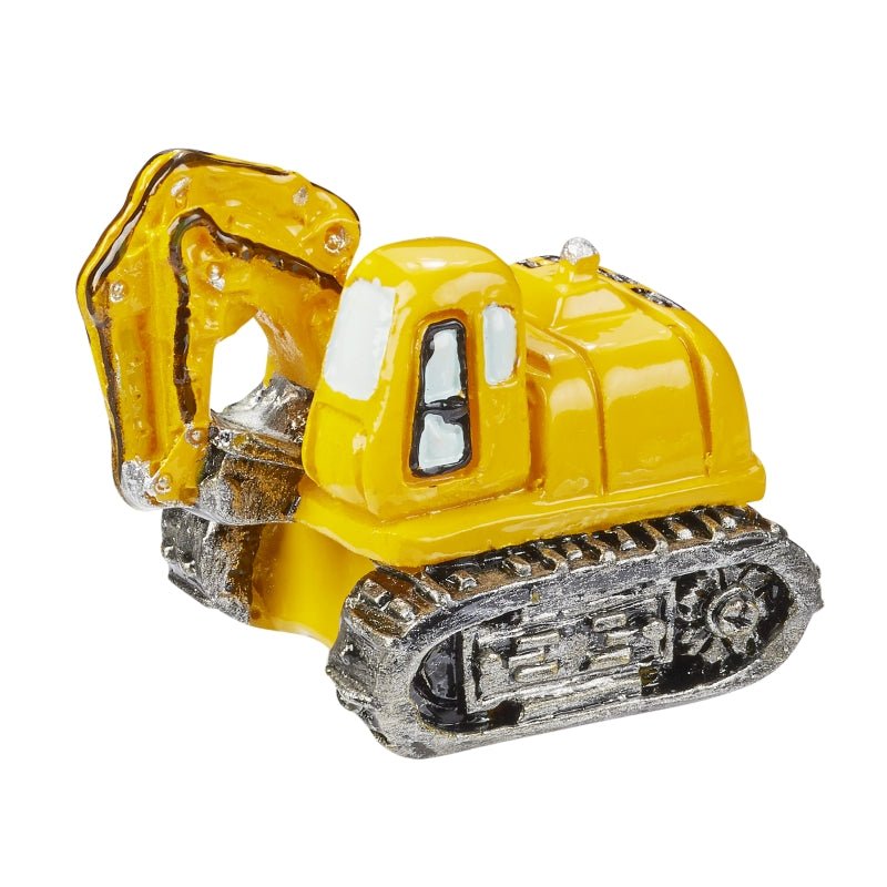 Der Mini Bagger wird für Wichteltür Baustelle als Zubehör unbedingt benötigt.