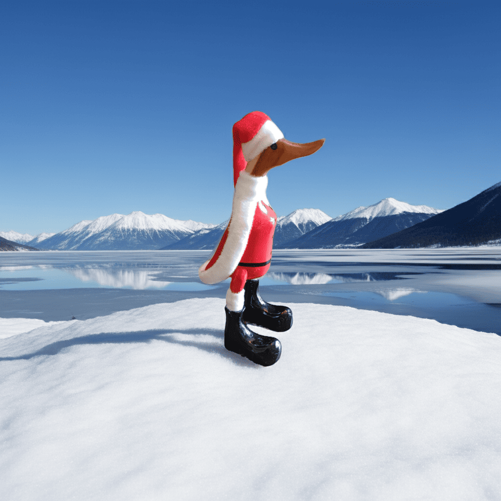 Ente Weihnachtsmann aus Bambus ca. 25 cm mit Mütze. Wunderschöne Deko aus Bambuswurzel. Jedes Teil ist handgefertigt und ein Unikat aus Bali. Ein wahrer Hingucker für Drinnen und Draußen.