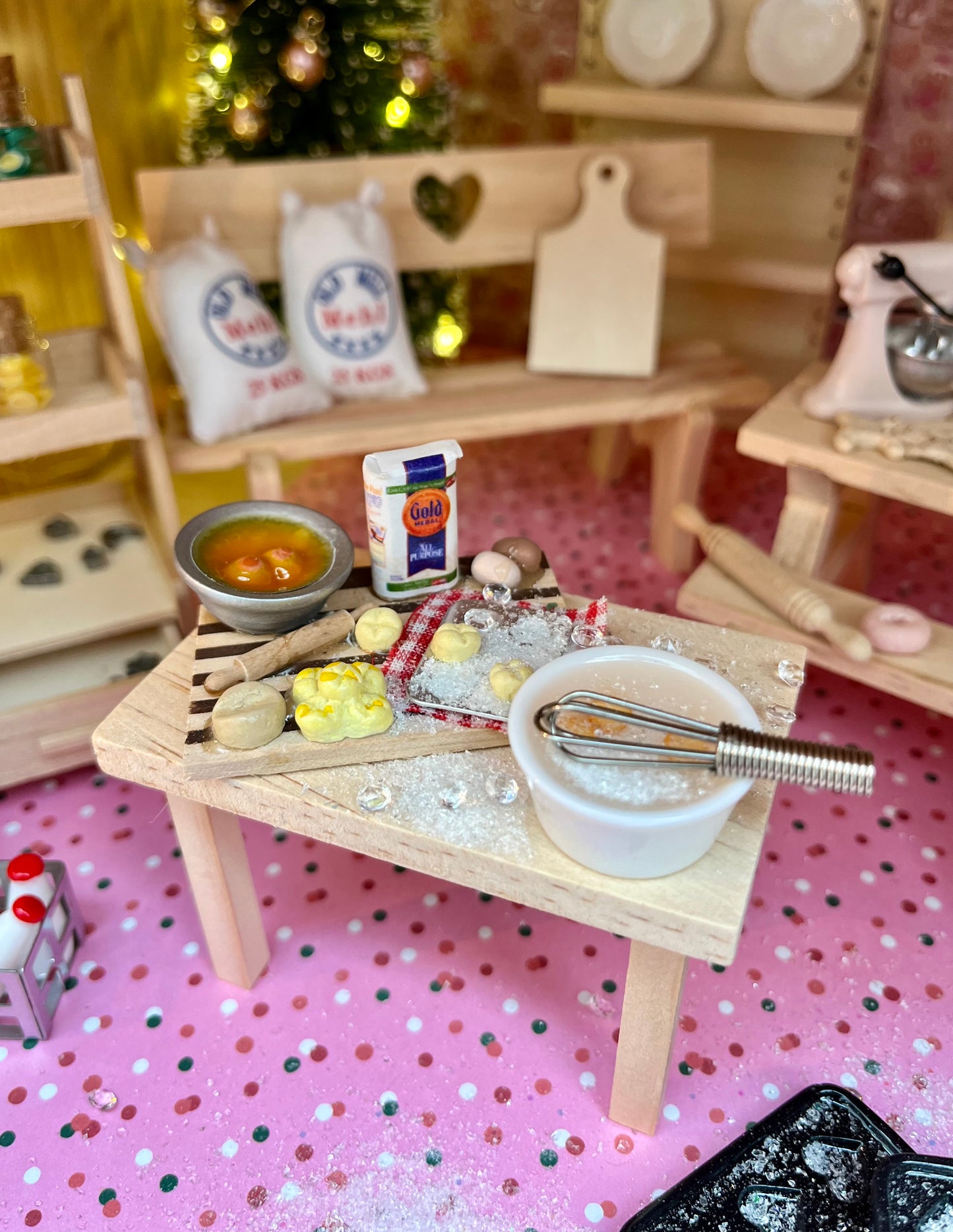 Backblech bzw. Backform als Zubehör für die Wichteltür