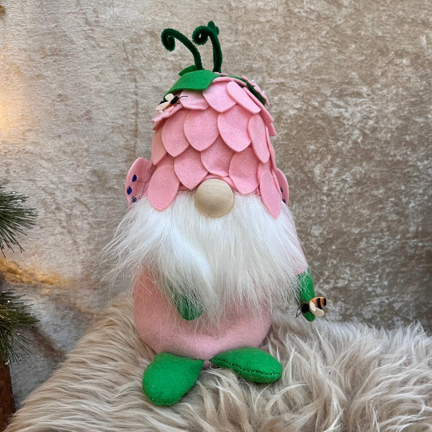 Wichtel - Schmetterling - rosa - 22 cm