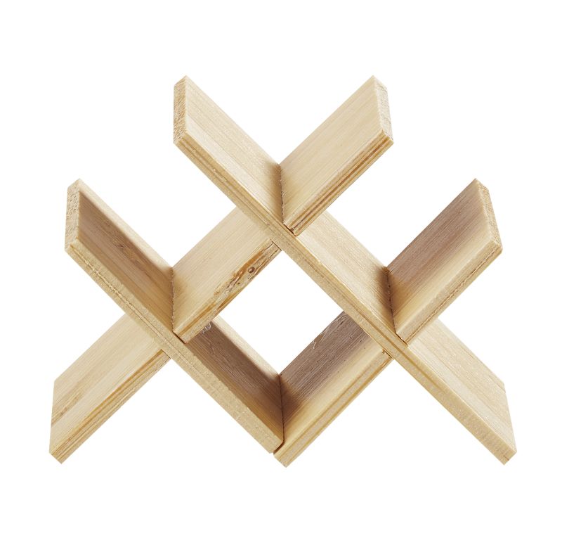 Weinregal als Wichteltür Zubehör - Maße 4,8 x 2,5 x 4,8 cm