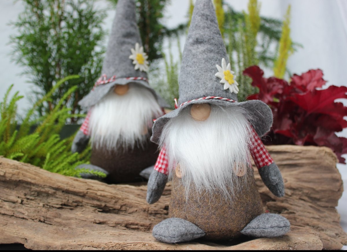 Wichtel - Schlenkerbeine - Waldwichtel - Filzwichtel - Engel - Weihnachtsdekoration - Kobold - Gnom