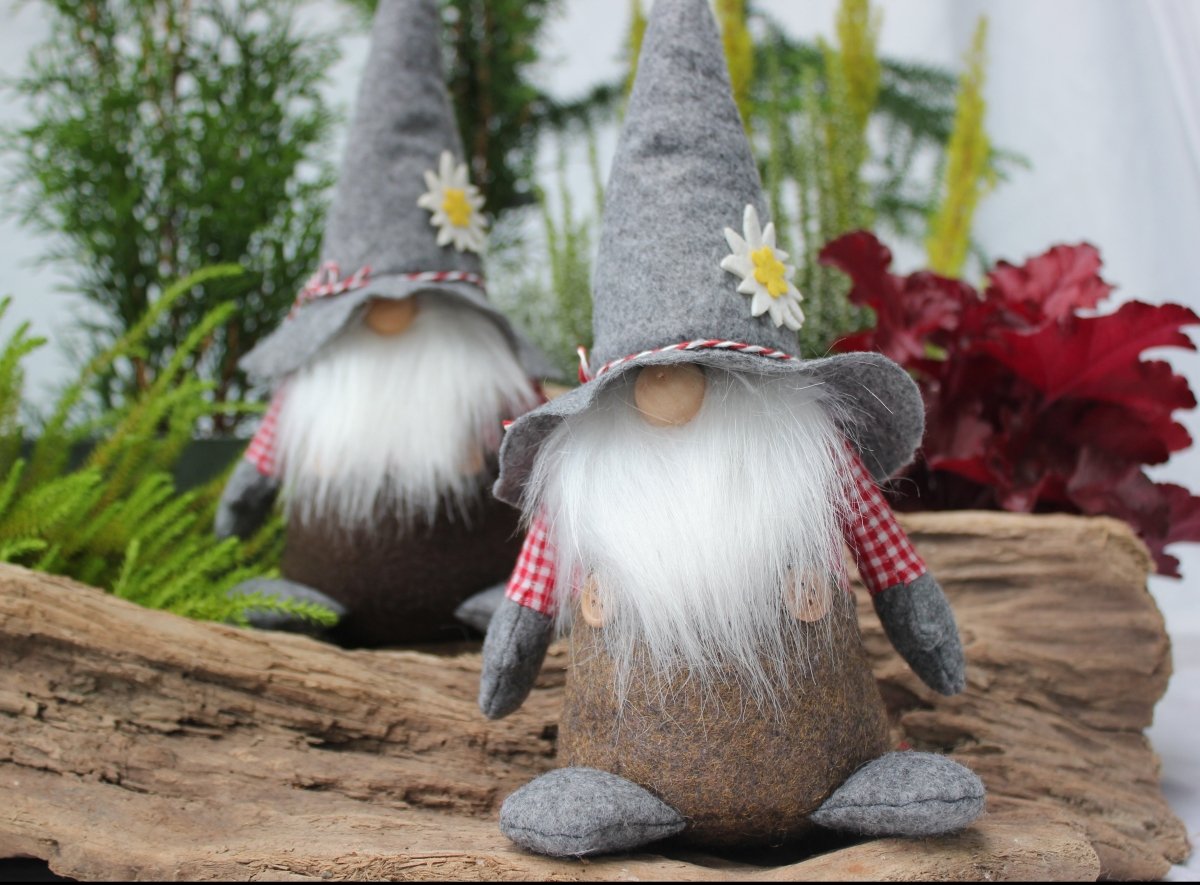 Wichtel - Schlenkerbeine - Waldwichtel - Filzwichtel - Engel - Weihnachtsdekoration - Kobold - Gnom