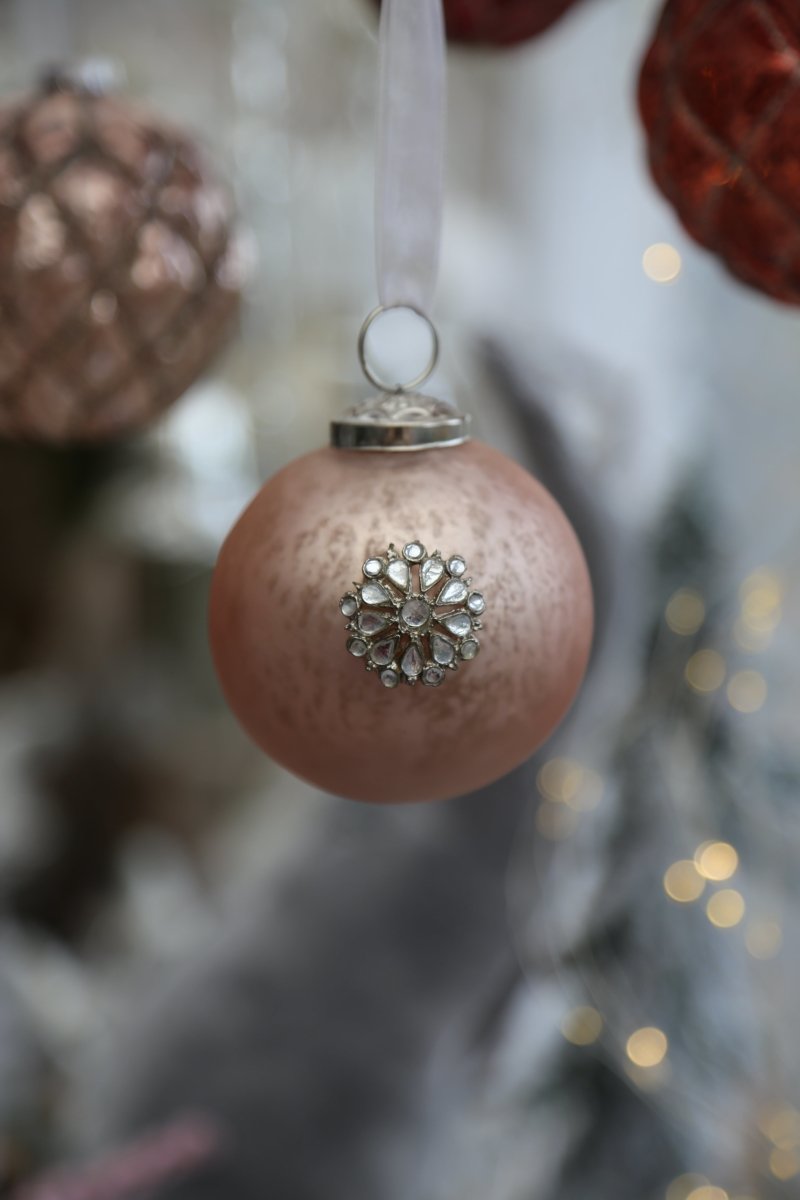 Kugel mit Strass Weihnachtsdeko Weihnachtsschmuck - Weihnachtsdekoration - Weihnachtskugel - Engel - s'Wichtal - Bernd Borowicz