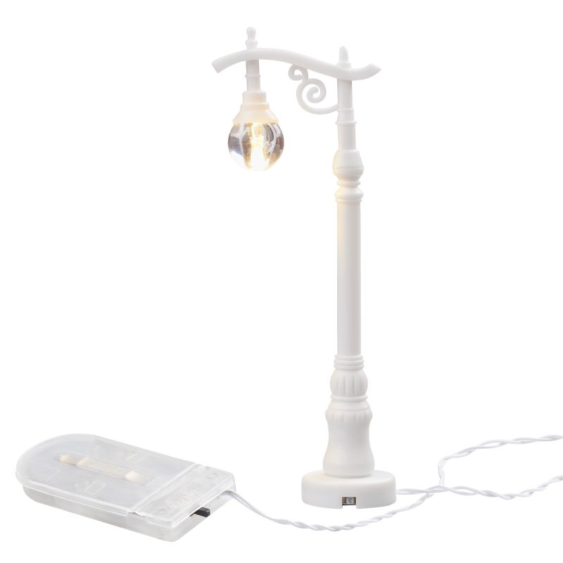 Laterne mit Batterie - leuchtet - weiß