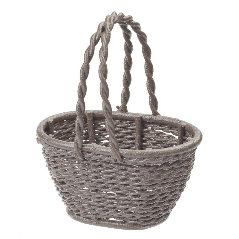 Körbchen - braun - Wichtelwelt - Wichteltür - Dekoration - Wichtel - Miniatur - Puppenhaus