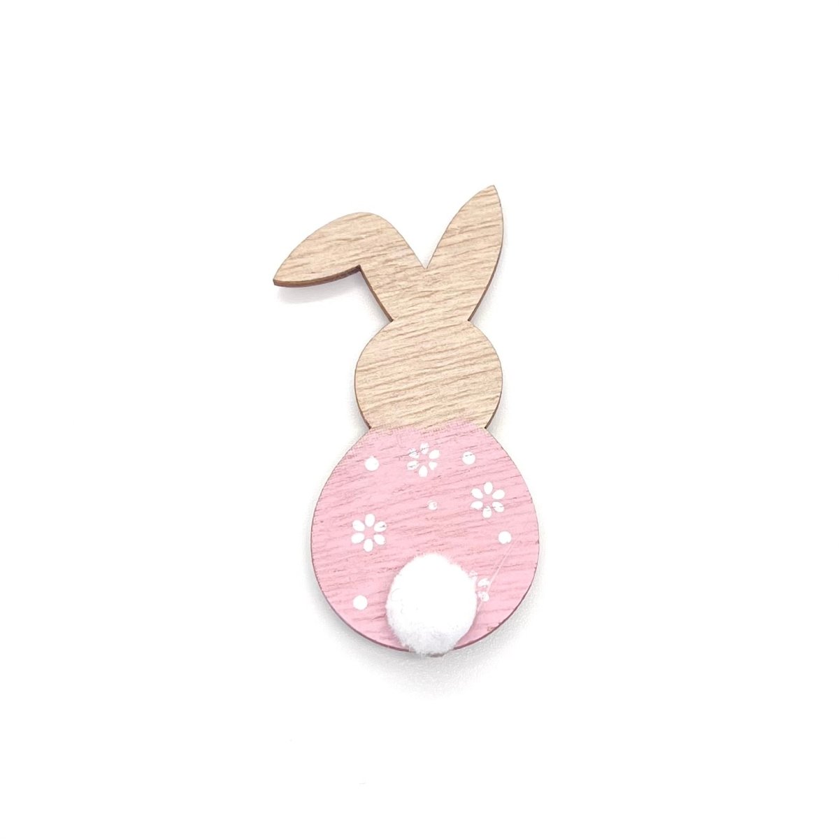Hase mit Bommel - Wichtelwelt - Wichteltür - Dekoration - Wichtel - Ostern - Frühjahr - Frühling - s'Wichtal - Bernd Borowicz