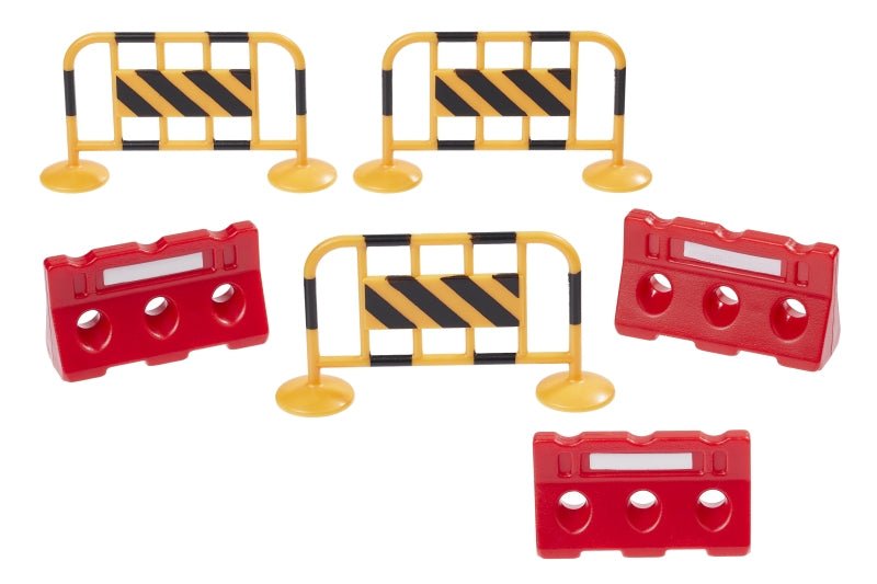 Absperrung 6-teilig - Baustelle - der Wichtel zieht ein - Wichteltür - Wichtelwelt - s'Wichtal - Bernd Borowicz