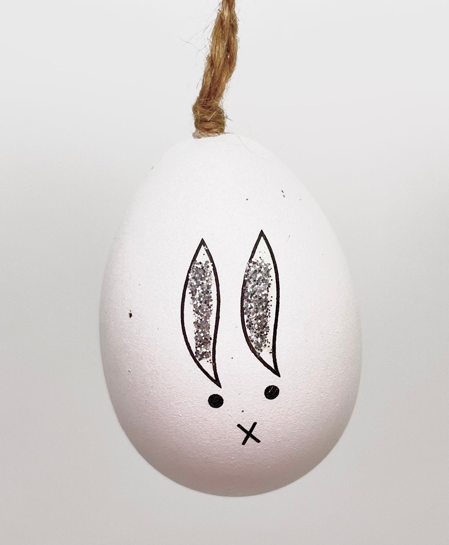 Hängerchen - Osterei mit Gesicht - Dekorationsartikel - Ostern - Frühjahr - s'Wichtal - Bernd Borowicz