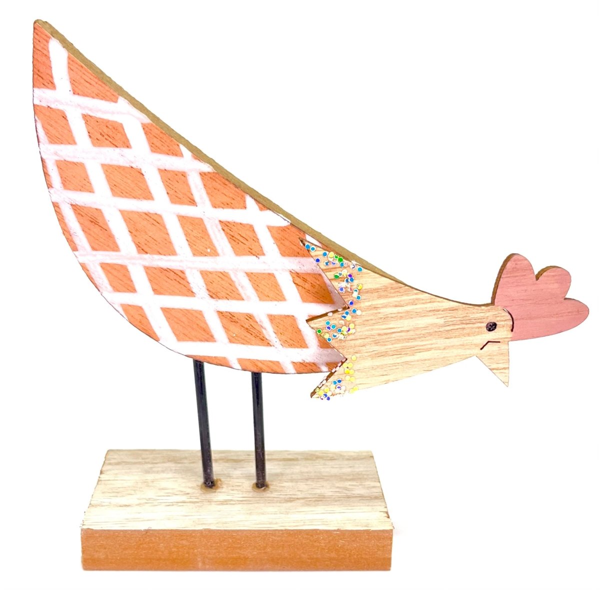 Dekoration - Huhn - Holz - Dekorationsartikel - s'Wichtal - Bernd Borowicz