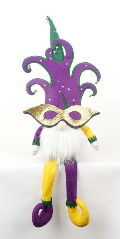 Wichtel - Karneval - Fasching - Schlenkerbeine - Katnenhocker - besteht aus strapazierfähigem Polyesterfilzmaterial - ca 59 cm