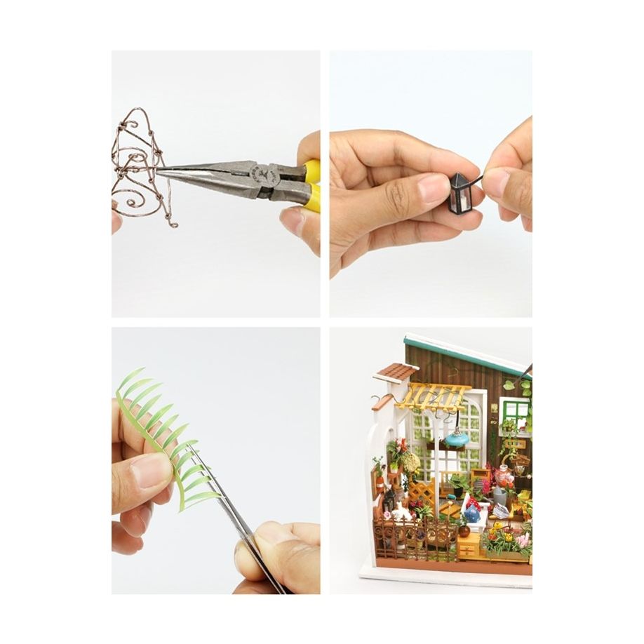 Miller´s Terrasse - 210 Teile - DIY Miniatur Bausätze - Bernd Borowicz - s'Wichtal