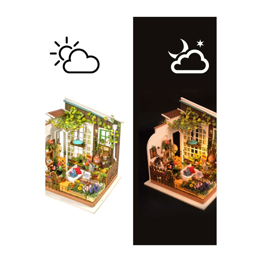 Miller´s Terrasse - 210 Teile - DIY Miniatur Bausätze - Bernd Borowicz - s'Wichtal