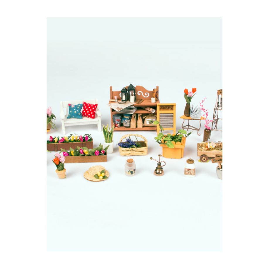 Miller´s Terrasse - 210 Teile - DIY Miniatur Bausätze - Bernd Borowicz - s'Wichtal