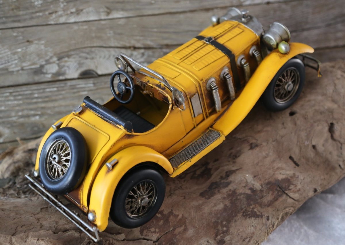 Oldtimer - Shabby Chic - gelb - Clayre & Eef - AU0008 - S´Wichtal - Bernd Borowicz