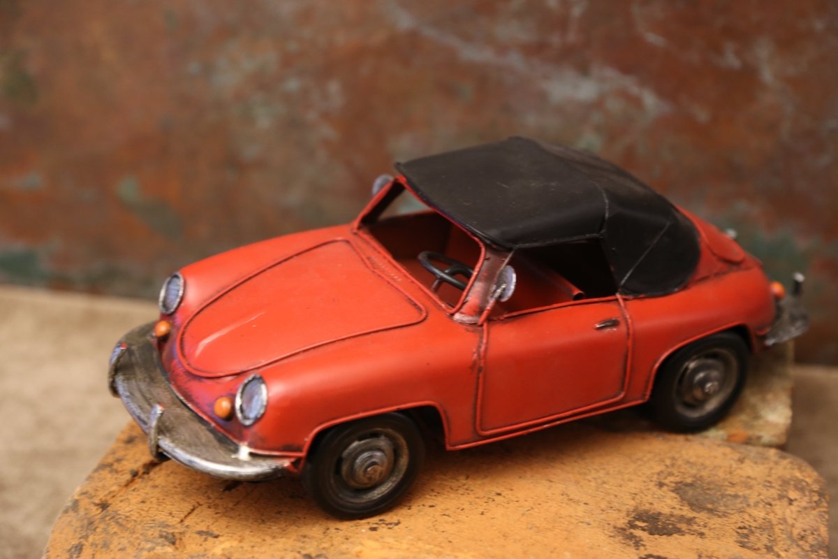 Clayre & Eef 6Y2450 Modellfahrzeuge Oldtimer Sportwagen Shabby Chic - S´Wichtal