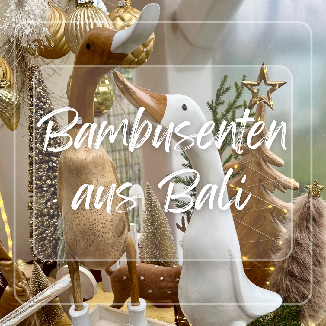 Bambusenten aus Bali