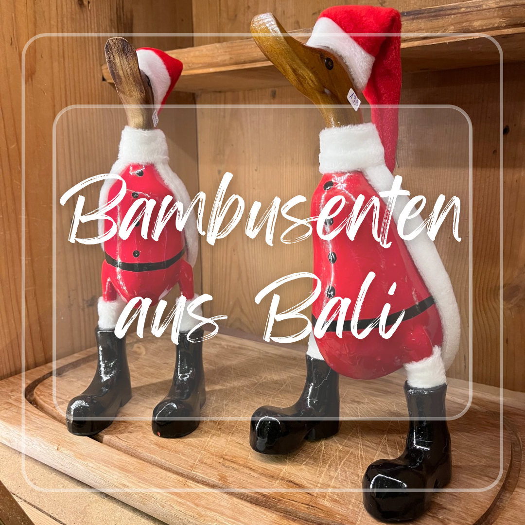 Bambusenten aus Bali
