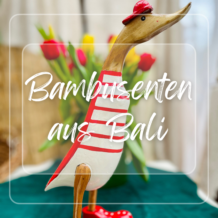 Bambusenten aus Bali