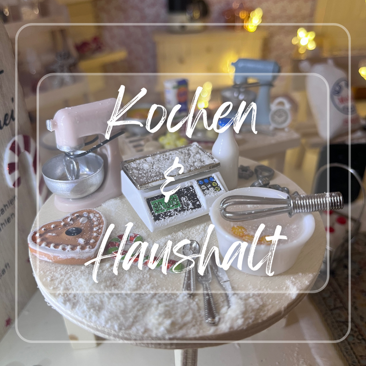 Hier findet ihr eine große Auswahl an Wichteltür Zubehör rund um die Themen: Küche, Kochen, Backen und Haushalt