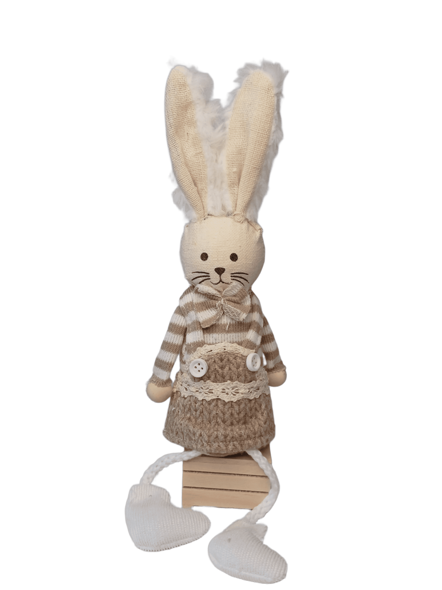 Hase Kantenhocker - Er oder Sie - L ca 29 cm