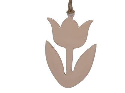 Blume - Tulpe als Hänger - Enamel in 2 Farben