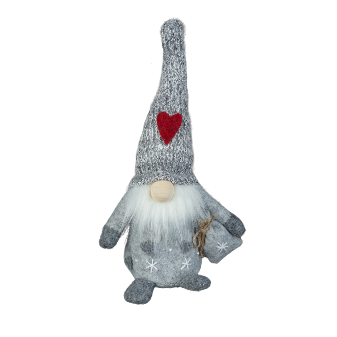 Wichtel Santa mit Geschenkesack und Holznase in 2 Größen
In Kombination bilden die beiden Wichtel das perfekte Paar.
Höhe klein: 15,5 cm / Höhe groß: 20,5 cm
Gewicht: klein: 80 g / groß: 130 g
Applikationen: Filz Herz
Material: Filz, Holz, Stoff
Farben: grau, weiß
Lieferumfang: 1 Wichtel in der ausgesuchten Größe
