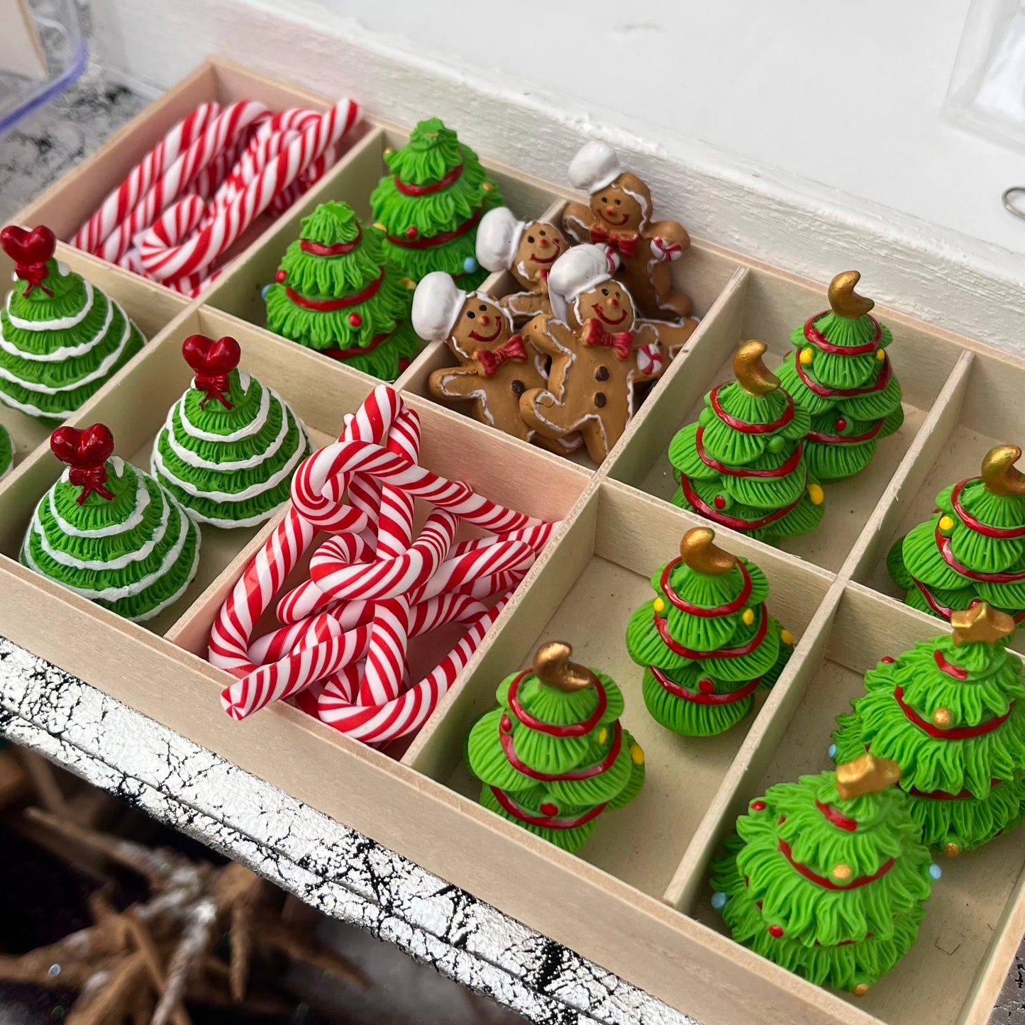 Weihnachtsbaum in 3 Varianten - Wichteltür Zubehör