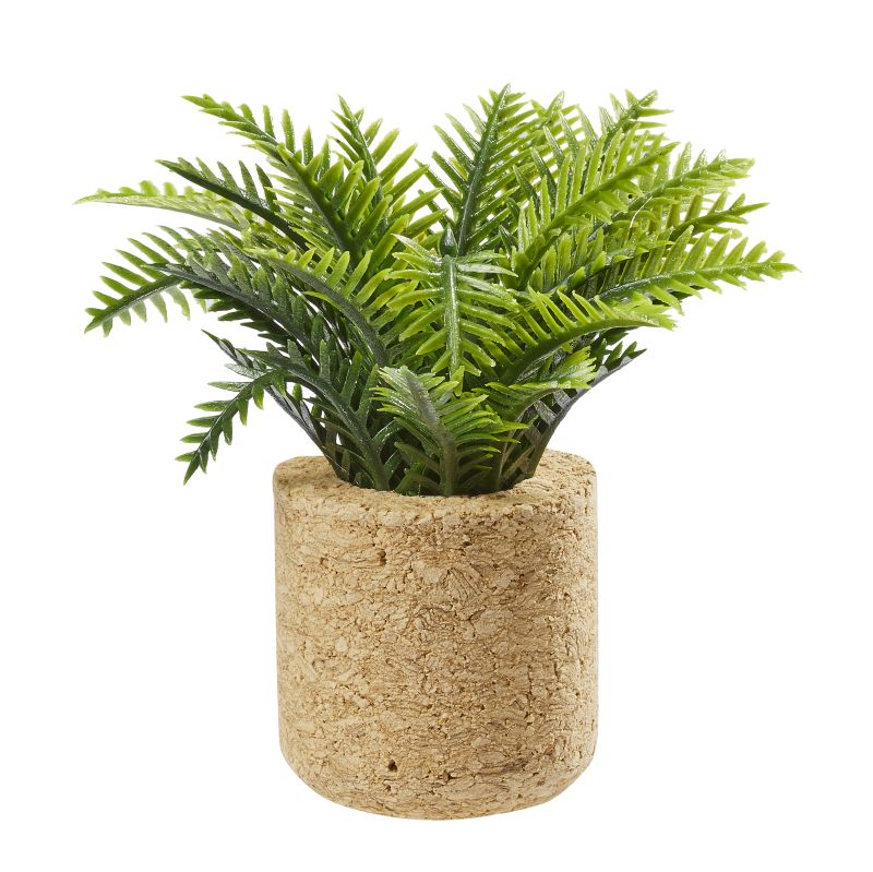 Palmen Pflanze im Topf als Wichteltür Zubehör - Höhe ca 6,5 cm