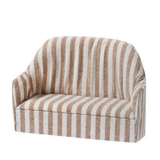 Sofa als Zubehör für die Wichteltür - Maße  11,5 x 4,5 x 8,0 cm