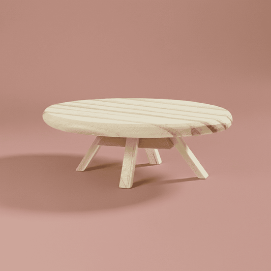 Sofa Tisch - 9 x 4,8 x 3 cm - Wichteltür Zubehör