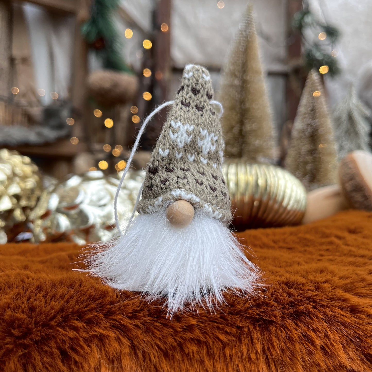 Wichtel - zum Hängen - rot oder braun - 3 Varianten - ca. 8 cm - S´Wichtal 