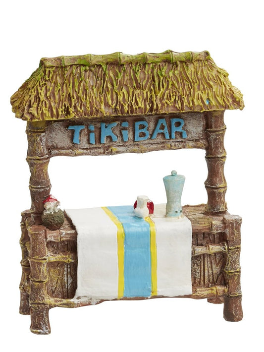 Strandbar "Tikibar" - ca. 7 x 8 x 2,5 cm - Wichteltür Zubehör - Wichteltüren - s´Wichtal