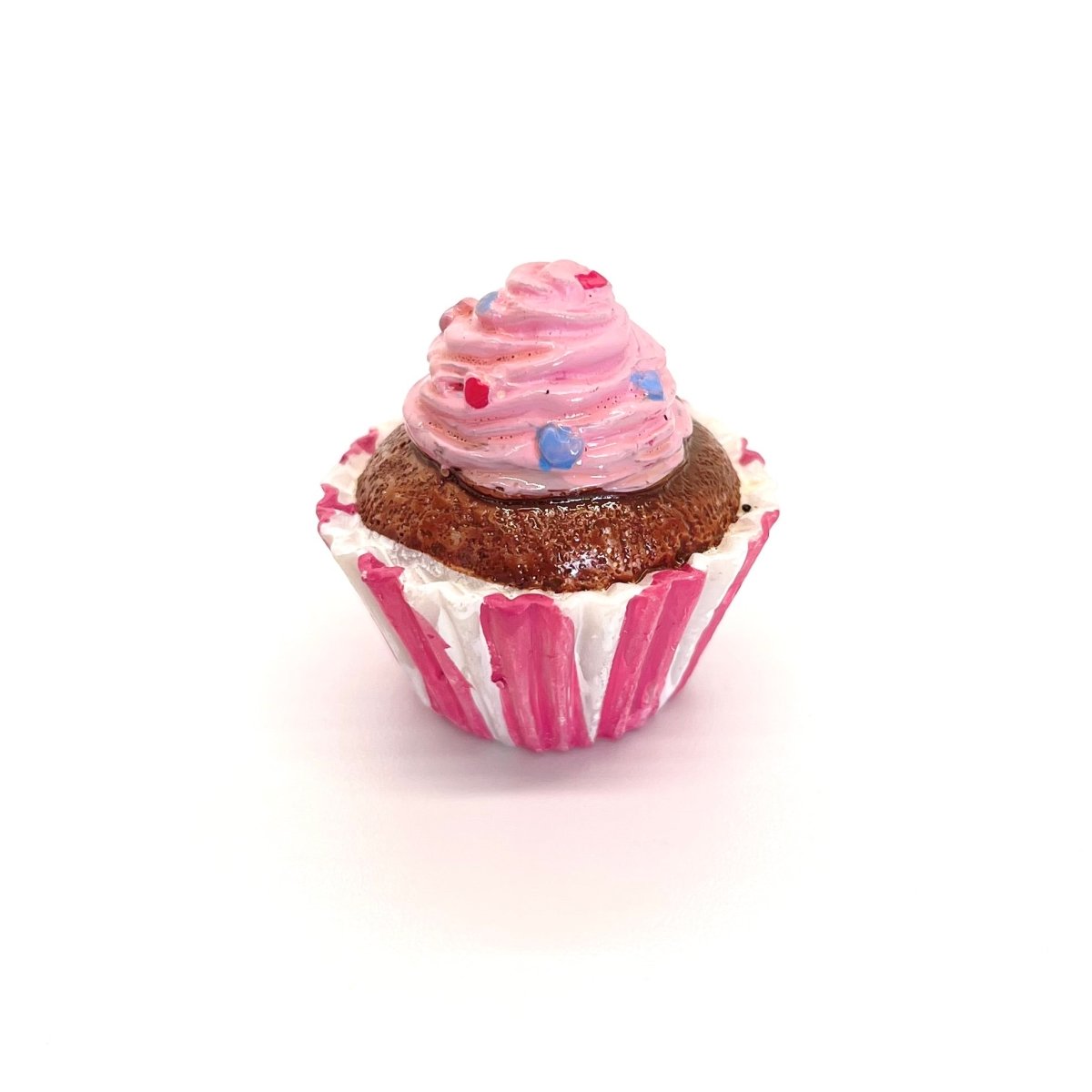 Muffin mit Streusel - Polyresin - rosa - ca. 3 cm - Wichteltür Zubehör - Wichteltüren - s'Wichtal - Bernd Borowicz