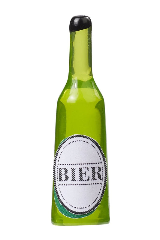 4 Bierflaschen - grün - Wichtelwelt - Wichtelwelten - Wichteltür Zubehör - Wichteltüren