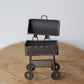BBQ Grill Metall braun 7 cm Wichteltür Zubehör - s'Wichtal - Bernd Borowicz