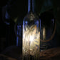 Laterne - Glühbirne in der Flasche - Dschungel - B 7 cm x H 30 cm - S´Wichtal