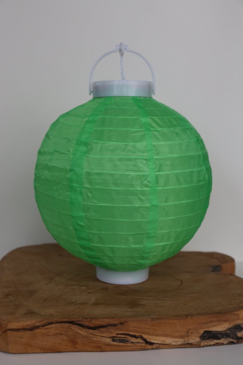 LED-Lampion - Papier - 4 Farben - H 20 cm - S´Wichtal