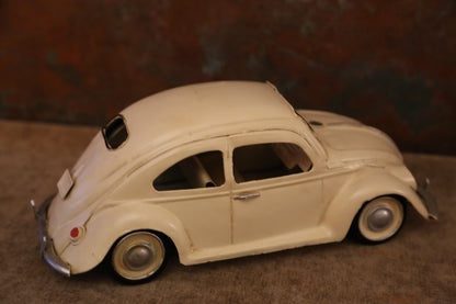 Oldtimer - VW Käfer - lizenziert - Shabby Chic - creme - Clayre & Eef - 6Y2984 - S´Wichtal - Bernd Borowicz