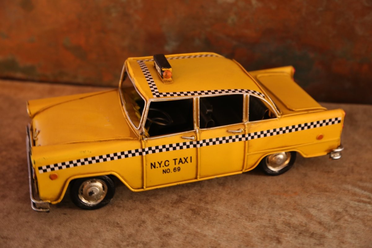 ModellfahrzeugeTaxi Yellow Cab US Car Shabby Chic Clayre & Eef AU0045 S´Wichtal 